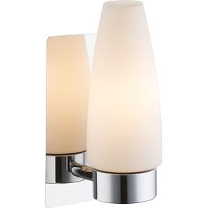 Aplica incandescent, argintie, 1 bec, E14, 25 W • Globo Lighting