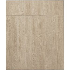 Front usa si sertar GOODHOME Chia, PAL, 59.7 x 71.5 x 1.8 cm, Stejar