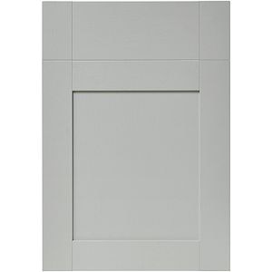 Front usa si sertar GOODHOME Alpinia, MDF, 49.7 x 71.5 x 1.8 cm, Gri