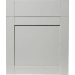 Front usa si sertar GOODHOME Alpinia, MDF, 59.7 x 71.5 x 1.8 cm, Gri