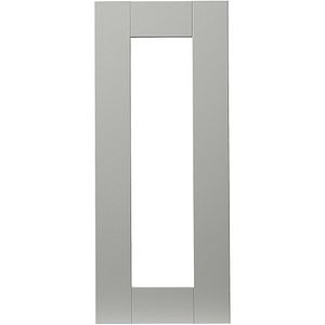 Front usa GOODHOME Alpinia, MDF,Sticla, 29.7 x 71.5 x 1.8 cm, Gri