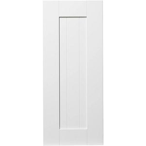 Front usa GOODHOME Alpinia, MDF, 29.7 x 71.5 x 1.8 cm, Alb