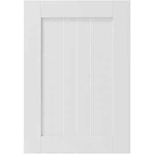Front usa GOODHOME Alpinia, MDF, 49.7 x 71.5 x 1.8 cm, Alb