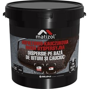 Emulsie bituminoasa pentru izolarea acoperisurilor MATIZOL, negru, 5 kg