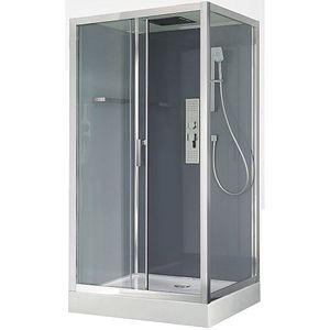 Cabina dus cu hidromasaj GoodHome Beloya, 80x120 cm