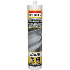 Mastic SOUDAL Aquafix, transparent, 300 ml