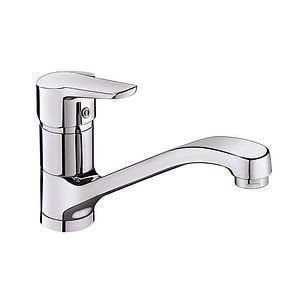 Baterie bucatarie Kludi D-Vise, monocomanda, alama sanitara, crom