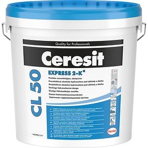 Hidroizolatie flexibila bicomponenta Ceresit CL 50 Express 2-K, 12.5 kg