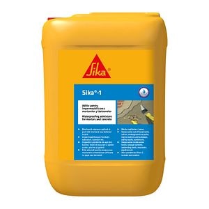 Aditiv impermeabilizarea mortarelor, 5 kg • Sika