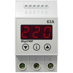 Releu protectie DIGITOP VP 63A, IP20, 80A