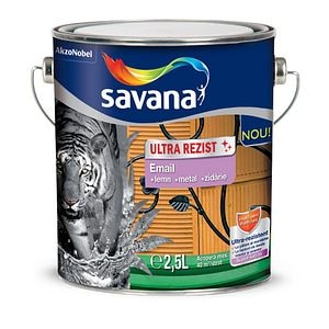 Savana email superlucios interior/exterior alb 2, 5L