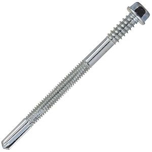 Surub SDS pentru panouri sandwich, cap hexagonal, 6.3 x 80 mm, SW8, ZA, vrac