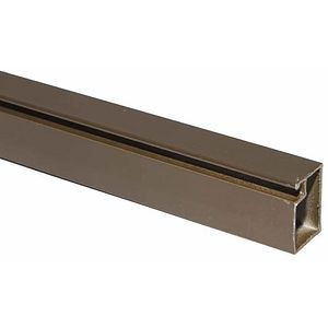 Profil anti-insecte Alleymet, 300 cm, aluminiu, maro