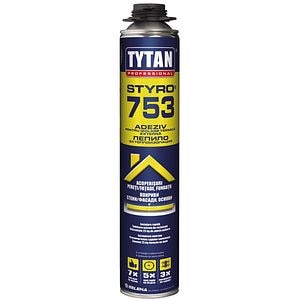 Spuma adeziva TYTAN, albastru, 750ml