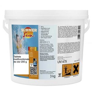Clor multifunctional SUMMER FUN, tablete, 3 kg