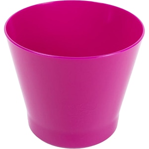 Ghiveci rotund ZINNIA, plastic, 9.5 cm, fucsia