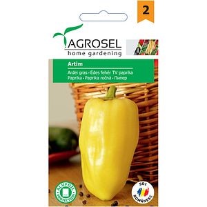 Seminte de legume Ardei AGROSEL, 1 plic