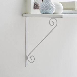 Consola Raft, 150 x 200 mm, Otel, Alb  Form