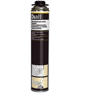 Spuma poliuretanica aplicare cu pistol DIALL, 750 ml, rezistenta la inghet