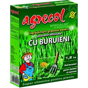 Ingrasamant pentru gazon Agrecol, 1.2 kg