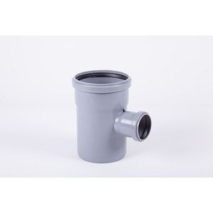 Ramificatie PP RED, 110 x 40 mm, unghi 87