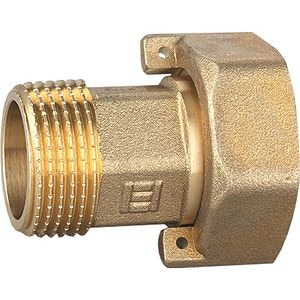 Racord olandez EVERLINE, alama, 1" x 3/4", auriu