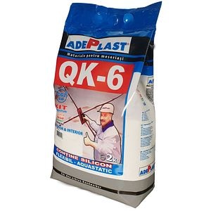 Chit rosturi, interior-exterior, QK 6, gri inchis, 2 kg • Adeplast