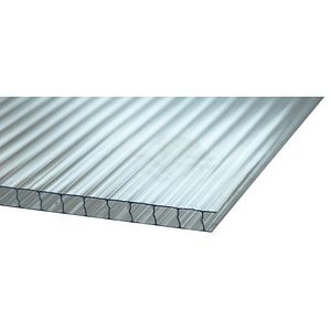 Policarbonat celular, 300 x 210 cm, 3.5 mm, transparent