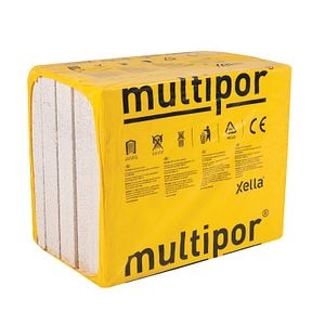 Izolatie minerala pentru fatada, 1 mp, 0.042 W/mK, 60 x 50  x 7 cm • Multipor