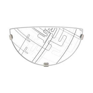 Aplica incandescent, 1 bec, E27, 60 W • Klausen Tetrix