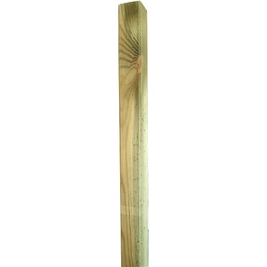 Stalp GOODHOME, 180 x 4.5 x 4.5 cm, lemn, verde