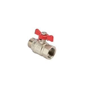 Robinet apa fluture, racord 3/4, filet interior-exterior • Bann