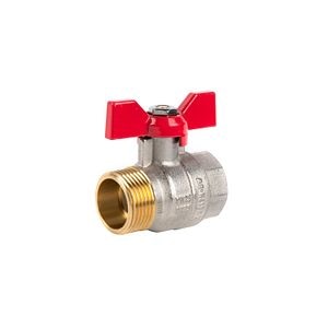 Robinet apa fluture, racord 1, filet interior-exterior • Bann