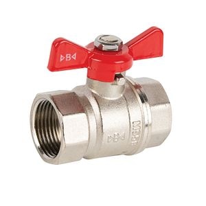 Robinet apa fluture, racord 1, filet interior • Bann