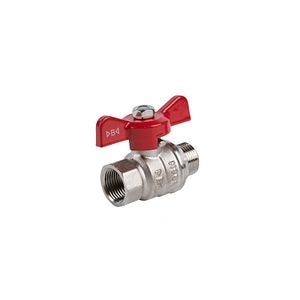 Robinet apa fluture, racord 3/8, filet interior-exterior • Bann