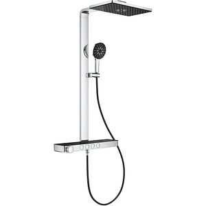 Sistem dus GROHE Rainshower Aqua Pure 100962KI00, termostat, 3 functii, crom