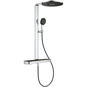 Sistem dus GROHE Rainshower Aqua Pure 100964KI00, termostat, 3 functii, crom