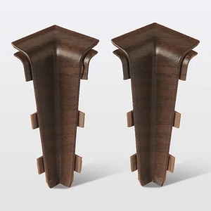 Coltar plinta GOODHOME 100972803, PVC, maro