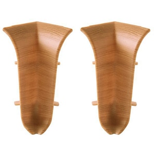 Coltar plinta GOODHOME 100972860, PVC, 2 buc, maro