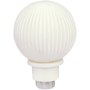 Capat galerie GOODHOME Anafi, metal, 8.2 x 0.5 cm, argintiu