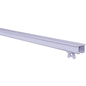 Sina simpla perdea  GoodHome Thira, metal, 2 m, 1 canal, alb