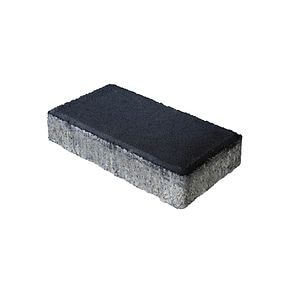 Pavaj clasic, beton, negru, 20 x 10 x 4 cm, 50 buc/mp  Symmetrica