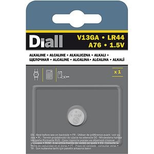 BATERIE ALCALINA LR44 160MAH DIALL