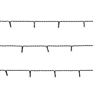 Instalatie Craciun 240 LED-uri, 24.2 m, pe baterie, lumina alba si albastra