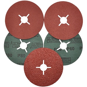 SET MIXT DISC FIBRA 125MM POLIZOR