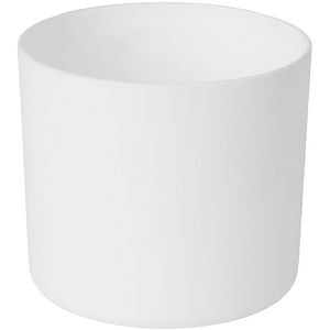 Ghiveci flori GOODHOME, plastic, D 10.5 cm, alb