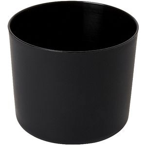 Ghiveci flori GOODHOME, plastic, D 9 cm, negru