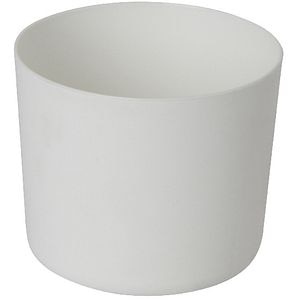Ghiveci flori GOODHOME, plastic, D 9.6 cm, alb