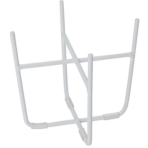 Suport ghiveci flori GOODHOME, metal, 16 x 12 x 14 cm, alb