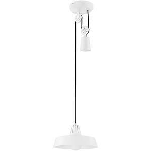 PENDUL YARRA 1BEC ALB E27